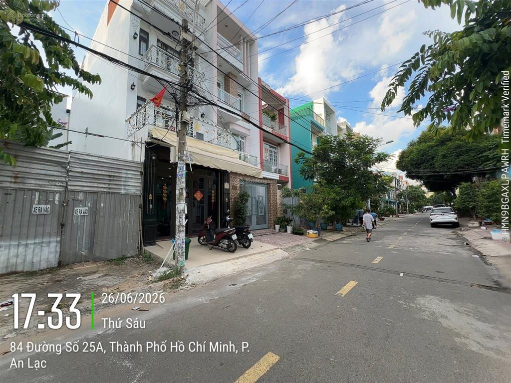 Bán đất khu tên lửa, mt đường số 25a, dt 4 x 20m, giá 8.9 tỷ (thương lượng)