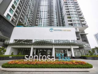 Căn hộ sentosa 2pn+2wc 74 m2 hướng đb view lạch tray & cr1. tầng 15 & 20 giá từ 3,05 tỷ, sẵn sổ đỏ.