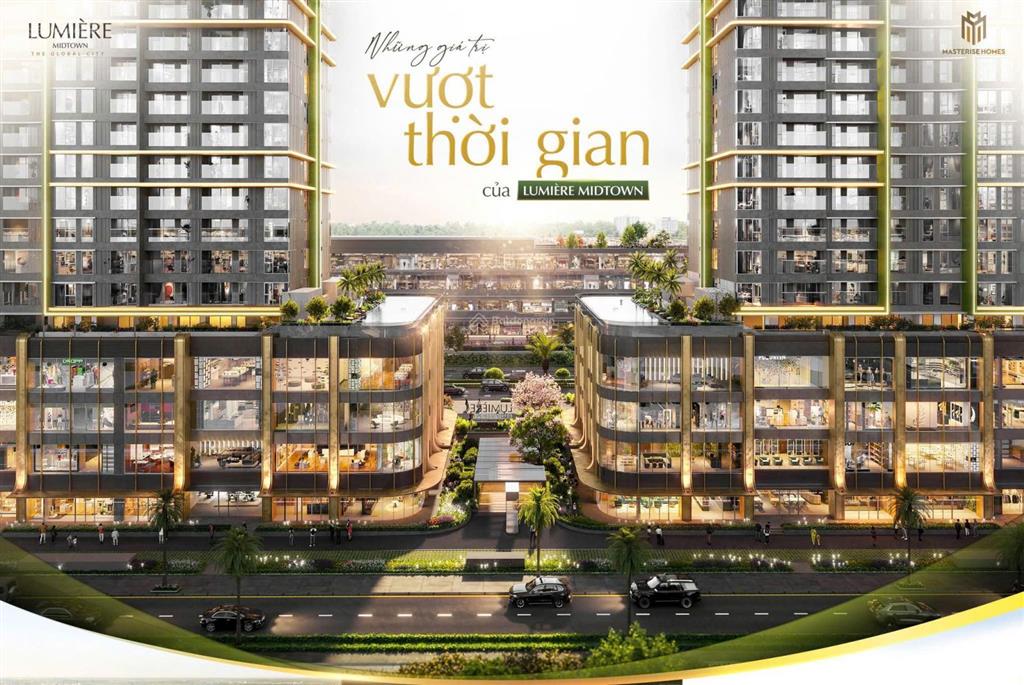 Độc quyền căn hộ 2pn lumiere midtow diện tích lớn nhất dự án tại the global city  79.4 m2