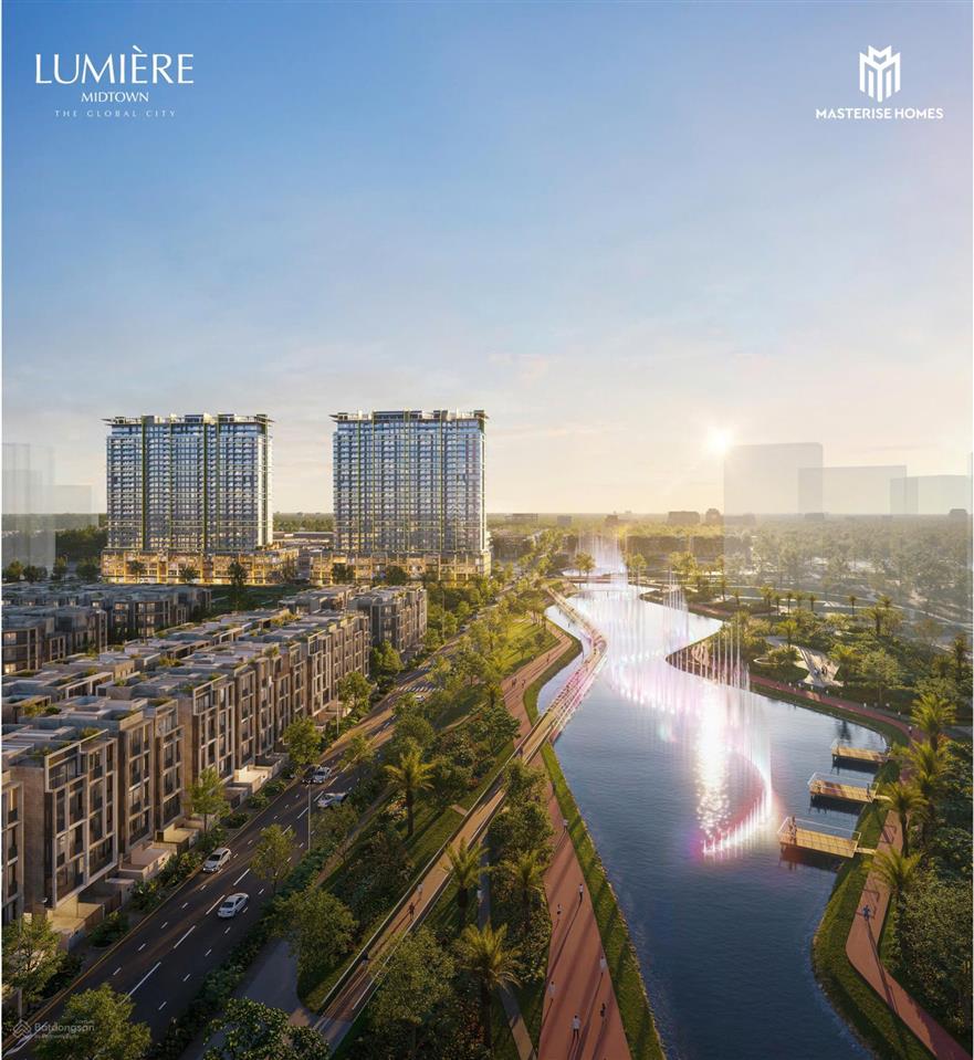 Độc quyền căn hộ 2pn lumiere midtow diện tích lớn nhất dự án tại the global city  79.4 m2