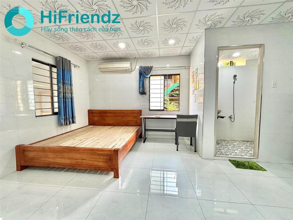 Studio cửa sổ trời full nội thất gần bến xe an sương chỉ 3tr3/th