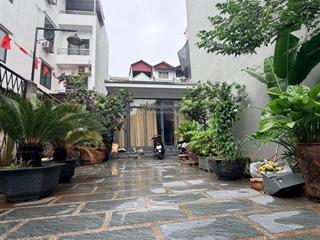 Bán đất tặng nhà vườn giáp phố việt hưng 160m mt 6m sân vườn hồ cá tuyệt đẹp ở sướng giáp vinhomes