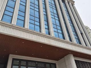 Chuyển nhượng tòa văn phòng 10 tầng mặt đường đôi phố hồng tiến  bồ đề vỉa hè rộng kinh doanh