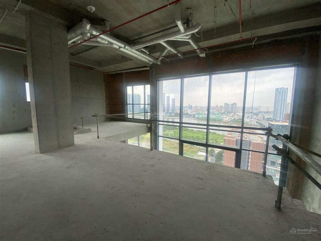 Bán căn hộ duplex 215.71m2 4pn (tháp 1) thủ thiêm zeit river view sông q1  lm81  bitexco