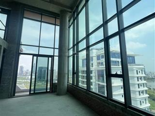 (duy nhất) duplex thủ thiêm zeit 183m2 thang riêng lên nhà giá bán 53tỷ view lm81 và sông sài gòn
