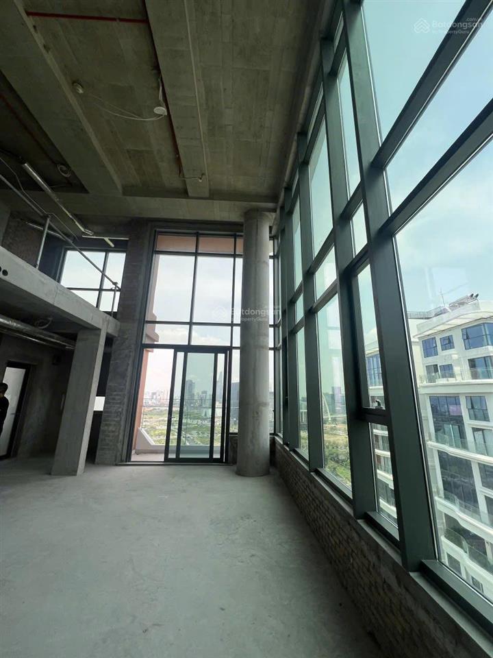 (giá tốt) duplex thủ thiêm zeit 183m2 thang riêng lên nhà giá bán 53tỷ view lm81 và sông sài gòn