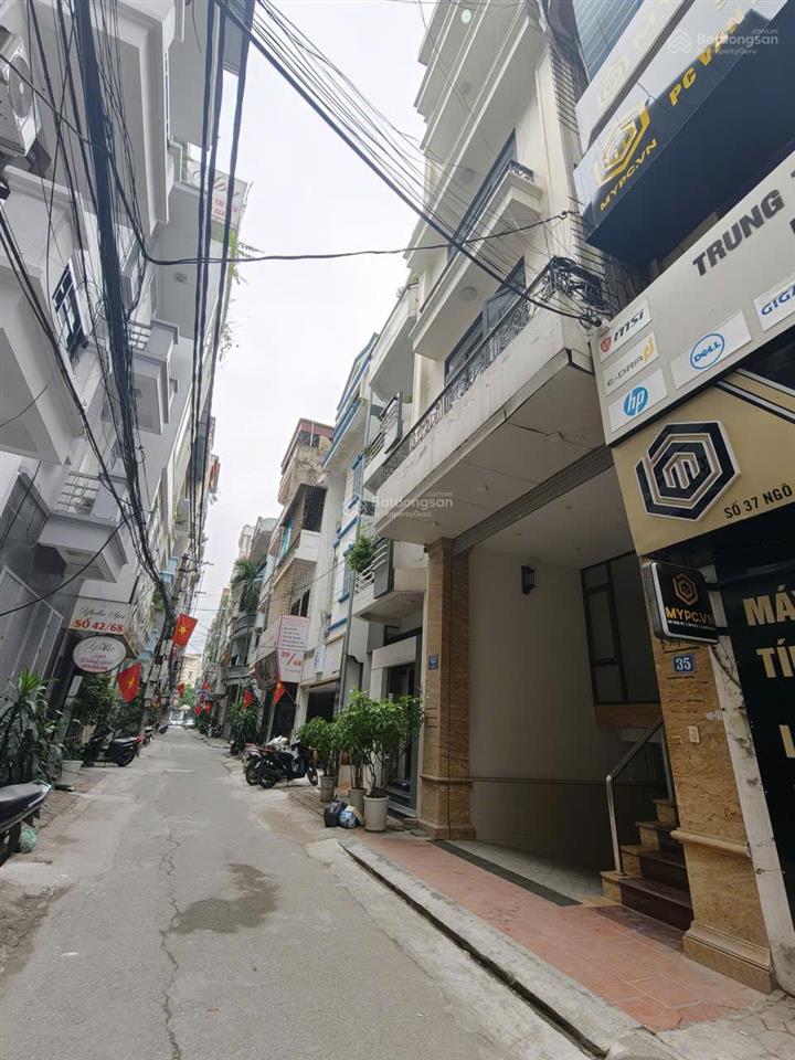 Cho thuê nhà mặt ngõ trung kính. dt 70m2, mt 5,2m.