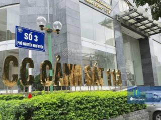 Cho thuê căn hộ tòa cảnh sát 113 trung kính, dt 100m2, 3 ngủ, 2 wc giá 15tr/tháng