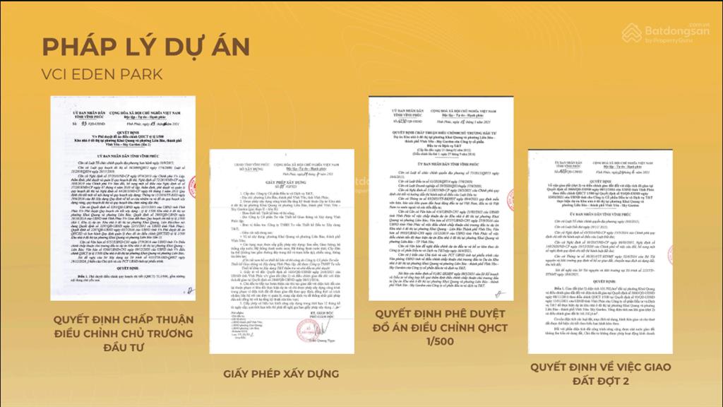 Căn hộ vci eden park cao cấp, dòng căn 2pn hợp đầu tư cho thuê và ở. giá dk từ 2,2 tỷ/căn full nt