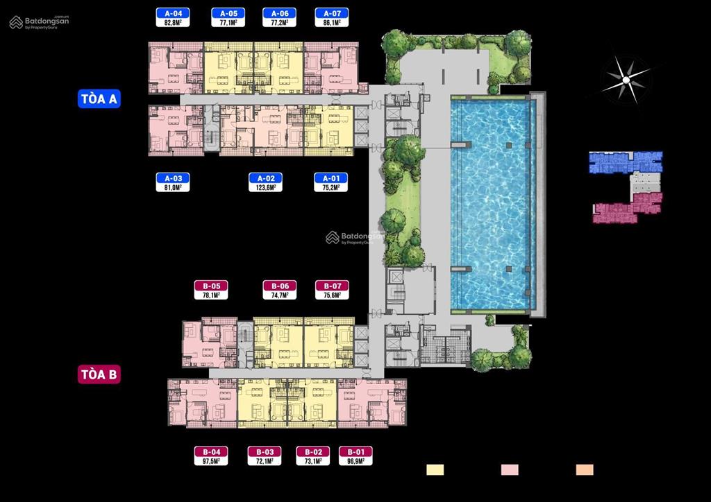 Căn hộ vci eden park cao cấp, dòng căn 2pn hợp đầu tư cho thuê và ở. giá dk từ 2,2 tỷ/căn full nt