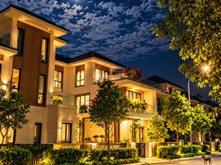 Biệt thự đơn lập kiểu pháp góc 3 mặt thoáng swanbay
