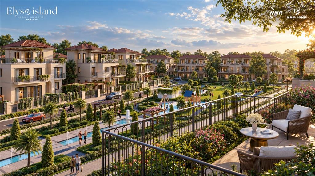 Elyse island đại phước biệt thự đảo 3 mặt hướng sông chỉ 16 tỷ/căn