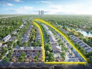 Shophouse ecoretreat mt đại lộ 30m đối diện hồ thiên nga, 3 tầng,1 tum, tt chỉ 25% nhận nhà