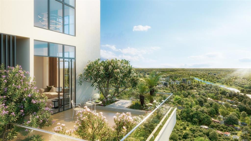 Bán căn hộ skyretreat 96m2, view biệt thự đảo,tầng 8, tt 25% ( 1,315 tỷ) nhận nhà 0909 407 ***