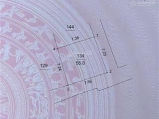 55m2 đất góc chính chủ cần bán ngay công viên 365 hà đông giáp với mặt đường lê trọng tấn, giá 7tỷ2