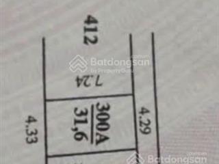 Bán 32m2 đất  mt 4m3  ngay công viên 365 hà đông  gần cầu trắng  chỉ 4ty3  ngõ ba gác