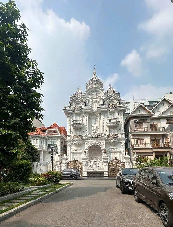 Biệt thự trong khu compound him lam đường phổ quang  dt 15x16m  hầm 4 tầng  ntcc  giá 84 tỷ