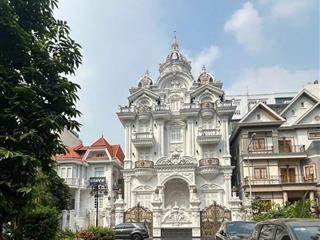 Biệt thự trong khu compound him lam đường phổ quang  dt 15x16m  hầm 4 tầng  ntcc  giá 84 tỷ