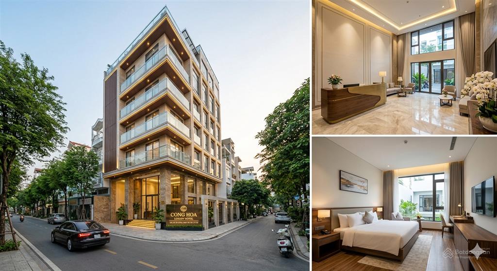 Siêu phẩm dòng tiền 1.2 tỷ/tháng tòa khách sạn vip cộng hòa ngay nhà ga t3 dt 11 x42m hầm 7 tầng