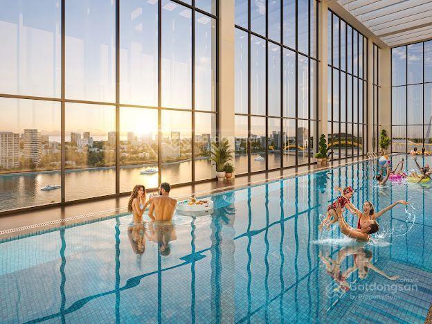 Cắt lỗ căn studio căn hộ mặt biển sun costa tầng 25 penthouse thu nhỏ dòng tiền cho thuê 35tr/tháng