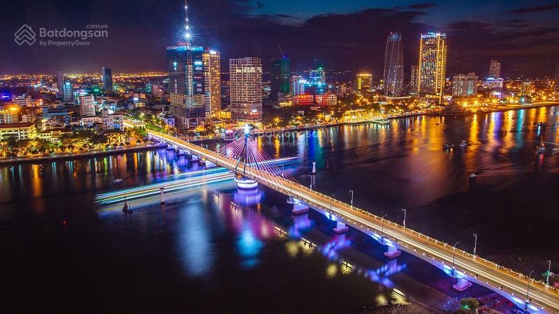 Bán gấp đất lô đôi trần hưng đạo gần cầu sông hàn,mặt tiền 10m phù hợp xây căn hộ khách sạn