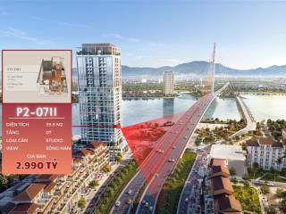 Cần bán gấp căn hộ p2  0711 studio view sông hàn cầu trần thị lý giá rẻ nhất thị trường