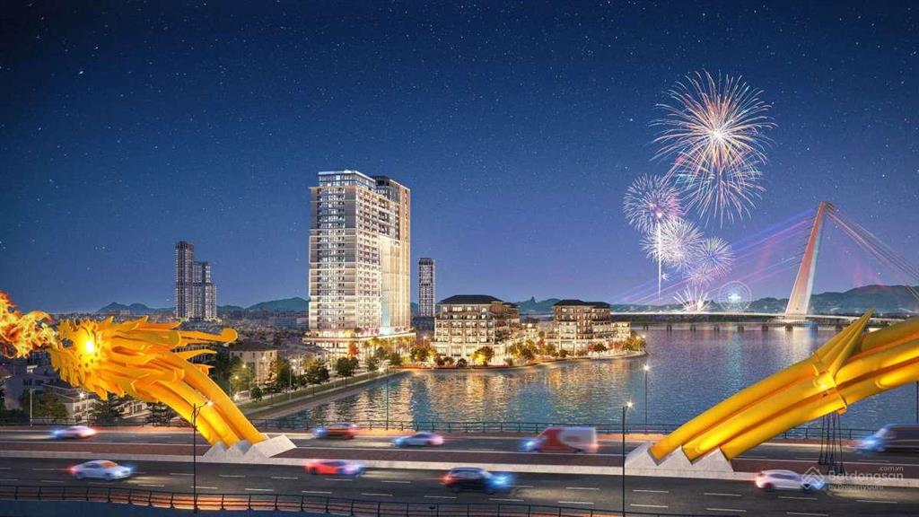 Siêu phẩm căn hộ 1 ngủ + 52,8m² view biển đêm đỉnh cao tại sun ponte  chỉ 4,65 tỷ có thương lượng