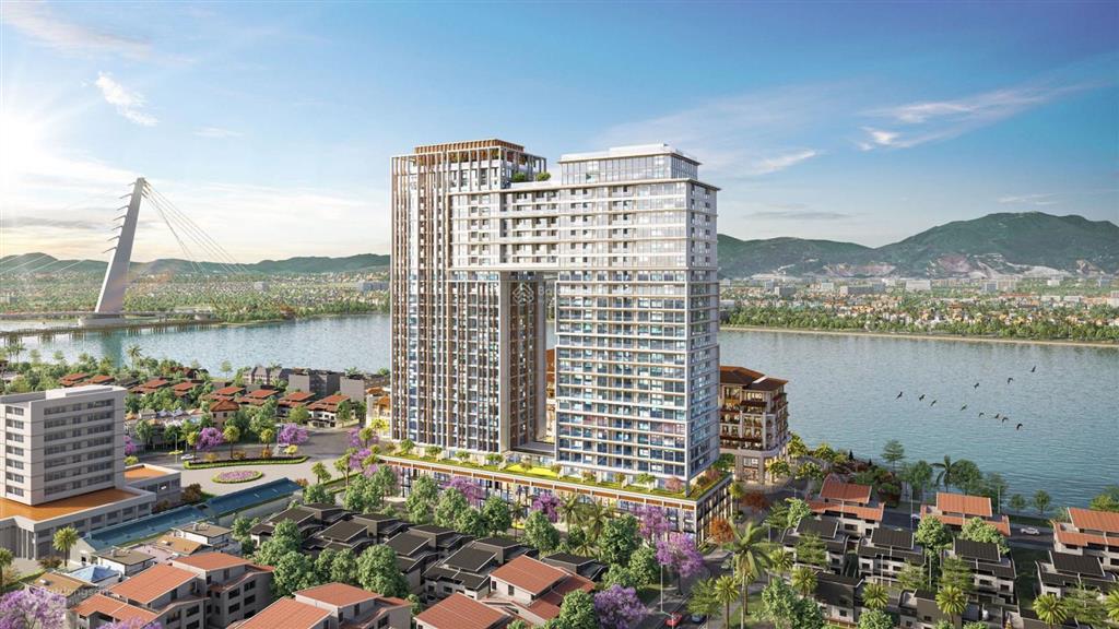 Siêu phẩm căn hộ 1 ngủ + 52,8m² view biển đêm đỉnh cao tại sun ponte  chỉ 4,65 tỷ có thương lượng