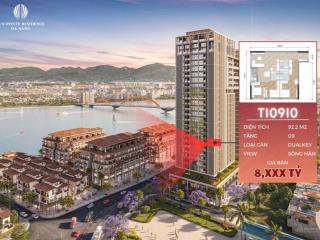Căn dualkey view pháo hoa cầu trần thị lý, tháp 69 tầng đn downtown  diện tích 92,2m2  giá tốt