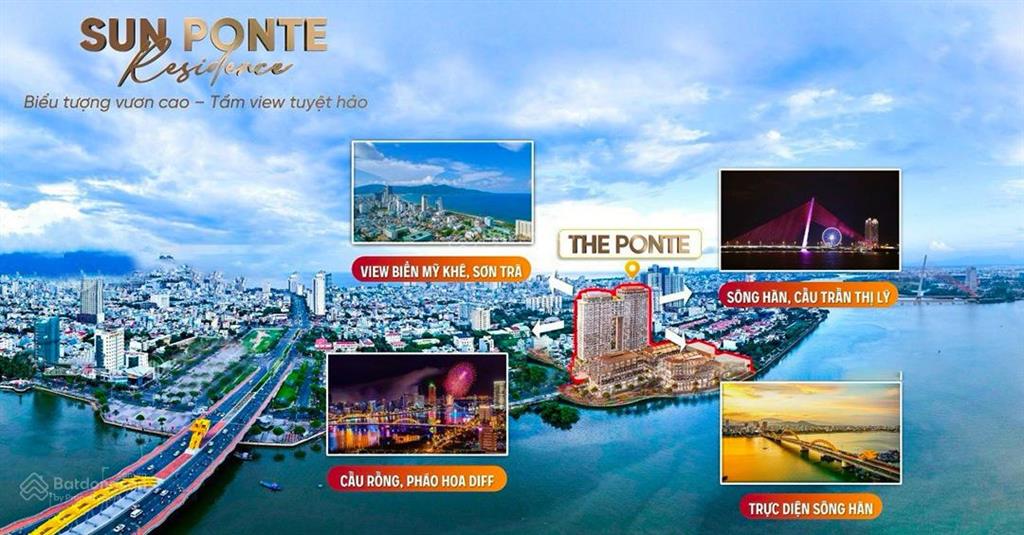 Căn dualkey view pháo hoa cầu trần thị lý, tháp 69 tầng đn downtown  diện tích 92,2m2  giá tốt