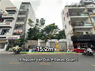 Khuôn đất xây cao mt nguyễn văn giai, q1  dt 876m2  giá bán 433 tr/m2
