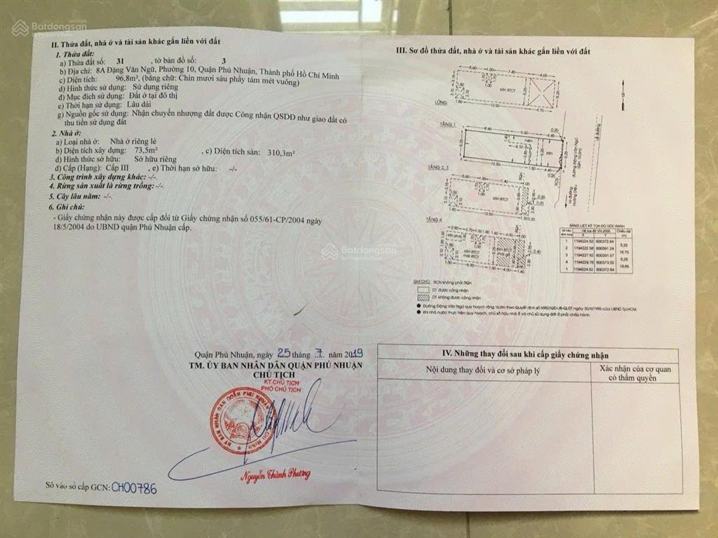 Tin thật  bán nhà mt 8a đặng văn ngữ, phú nhuận  5 lầu thang máy  giá 40 tỷ