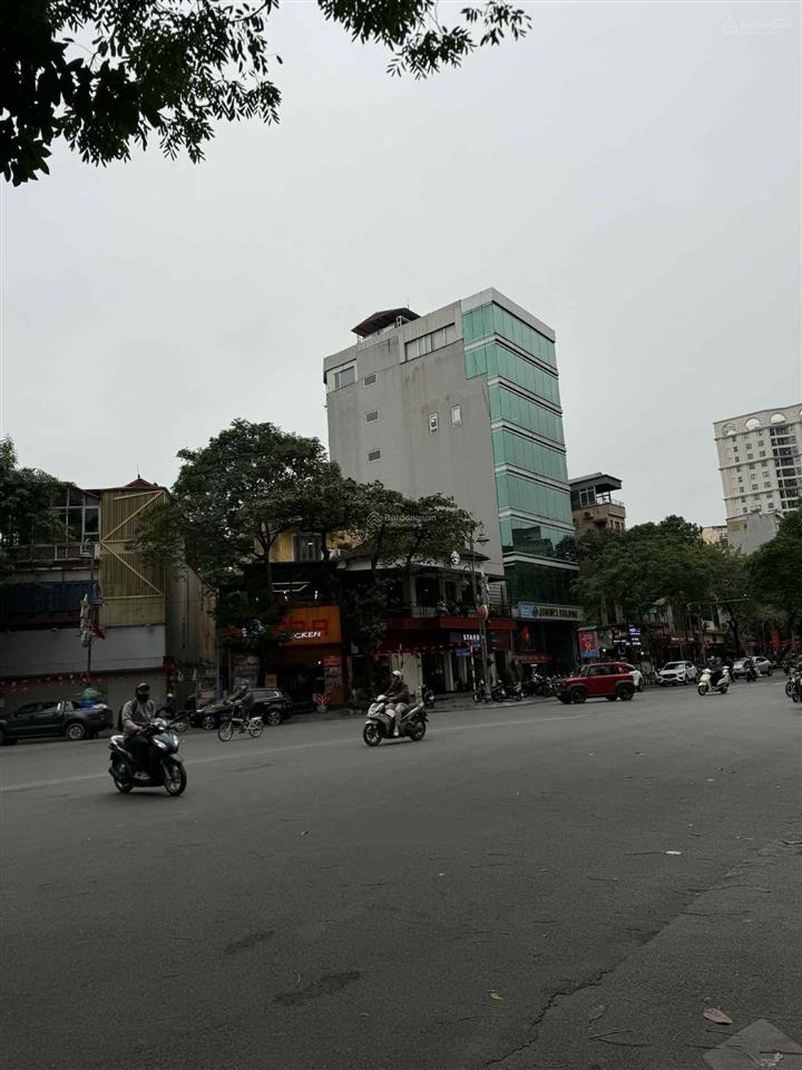 Bán nhà phố yên bái220,5m2 mt 10m2 gần phố huế xây toà building cho thuê  kinh doanh rất tốt