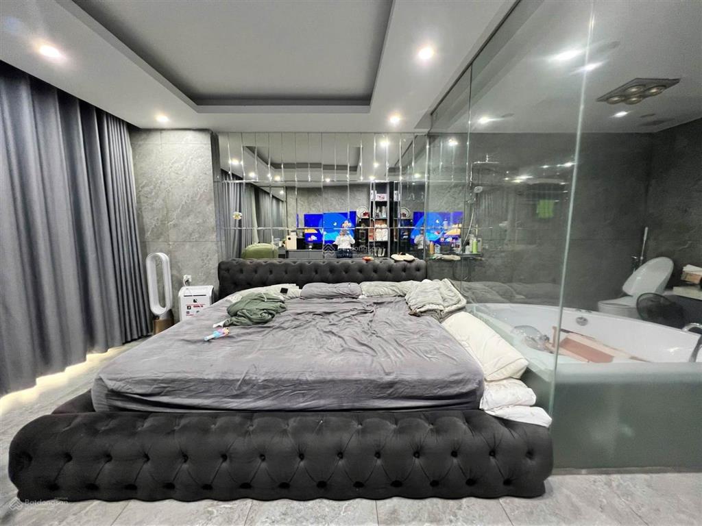 Cần bán gấp nhà khu phân lô bàn cờ phố tam trinh  hoàng mai 53m2 5 tầng  ô tô tránh  kinh doanh