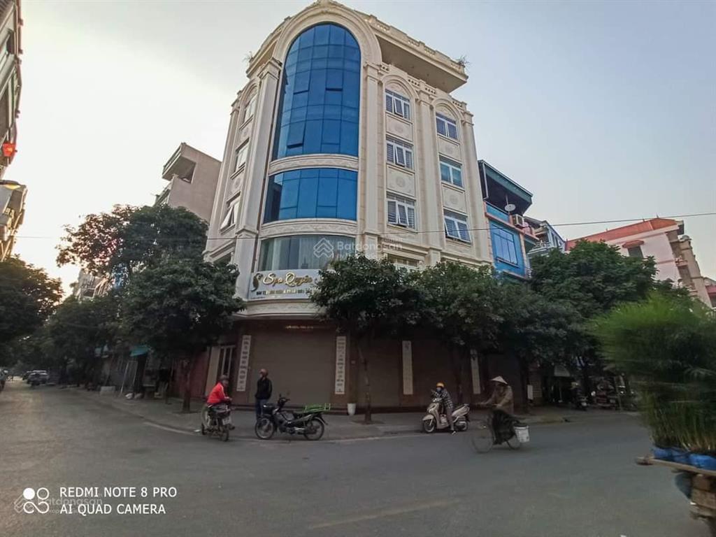 Lô góc, 2 mặt đường, vỉa hè, kinh doanh  mặt công viên 365  hà trì 104m2, giá 23 tỷ