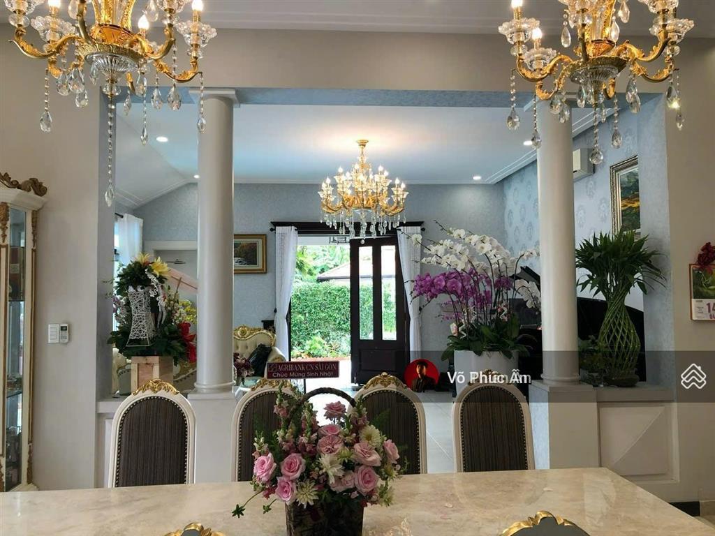Hiếm có! bán đất tặng biệt thự view sông ngay trần não  16 x 17m  302m2  4 tầng  chỉ ~158tr/m2.