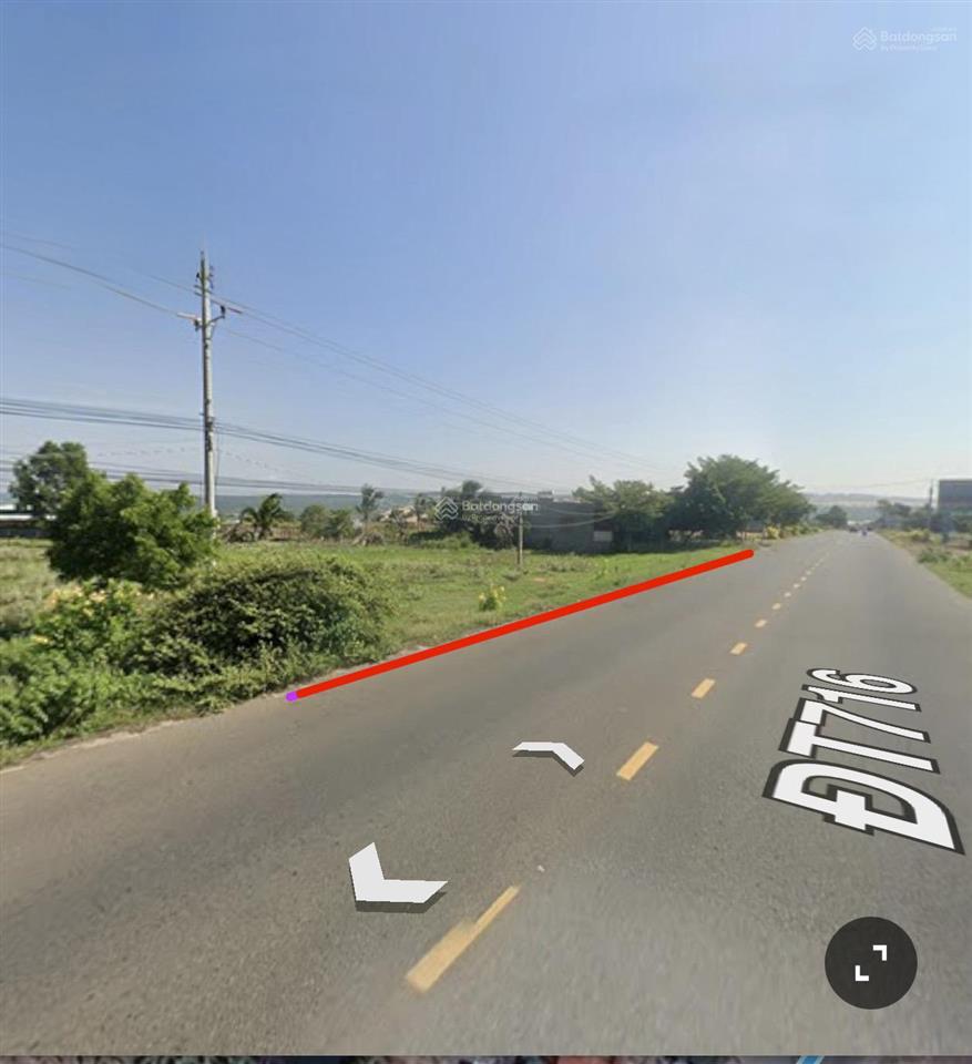 Bán 2200m2 có 400 thổ cư mặt tiền dt 716  cách hồ bàu trắng 1km