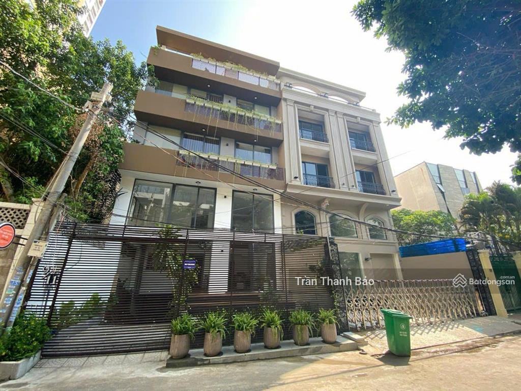 Bán tòa nhà dòng tiền 5% ngay võ oanh, bình thạnh (dt 10x22m nh  hầm 6 tầng), 180 tr/th, giá 42 tỷ