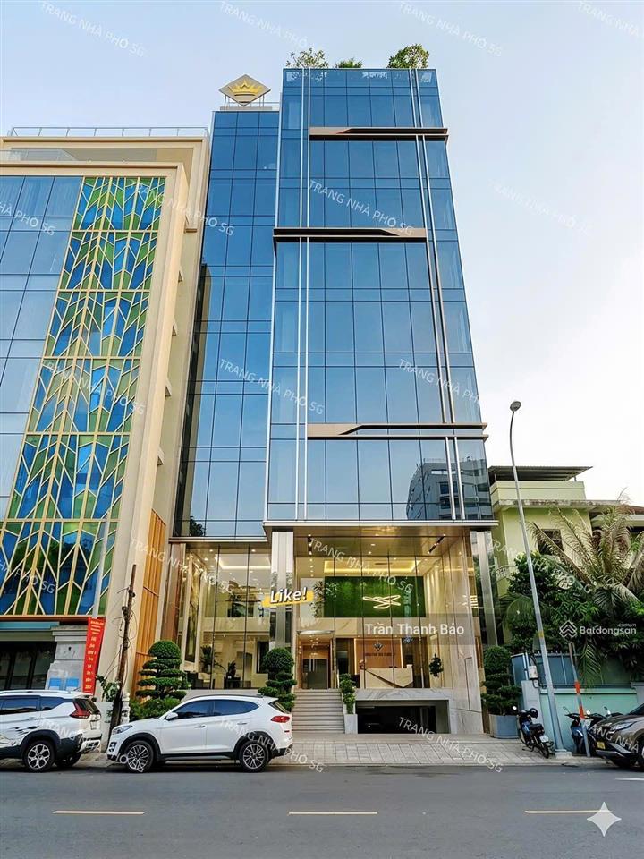 Bán tòa nhà ngay khu sân bay tân sơn nhất  dt 12x20m  kc 2 hầm 10 tầng  2.200m2 sàn  giá 170 tỷ