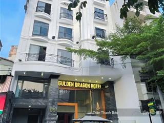 Chỉ 53 tỷ | bán tòa khách sạn đường lý tự trọng, quận 1 | dt 7,4x22m | hầm 5 tầng | hđ 200tr