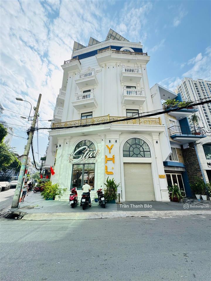 Bán nhà góc 2 mặt tiền view công viên đường quang trung | 8x20m | hầm 4 tầng | dt 80triệu | 23 tỷ |