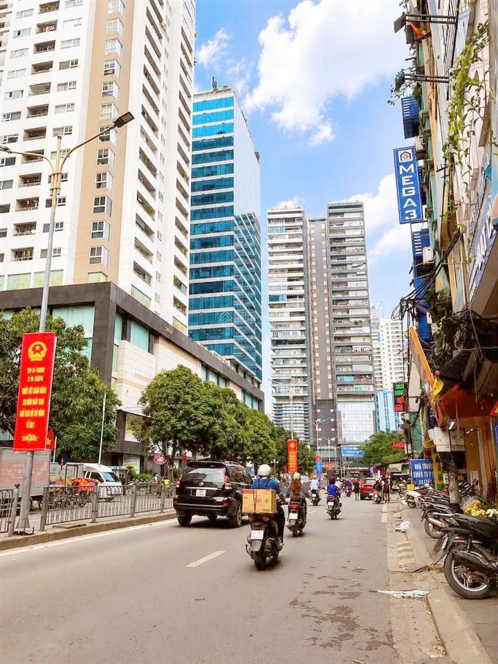 Hơn 500tr/m  hiếm mặt phố vũ trọng phụng  7 tầng  kd đa dạng  dt86m.
