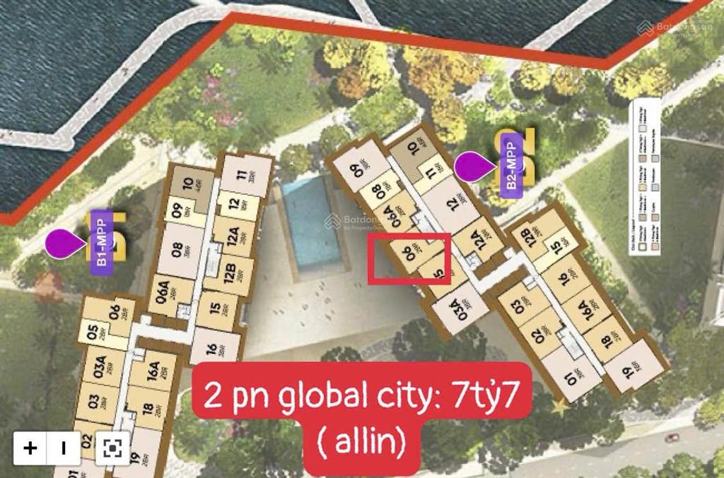 Kẹt tiền bán gấp lỗ 1 tỷ căn 2 pn. giá còn 7 tỷ 7 (all in).  ms my 0943 549 ***