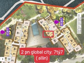 Kẹt tiền bán gấp lỗ 1 tỷ căn 2 pn. giá còn 7 tỷ 7 (all in).  ms my 0943 549 ***