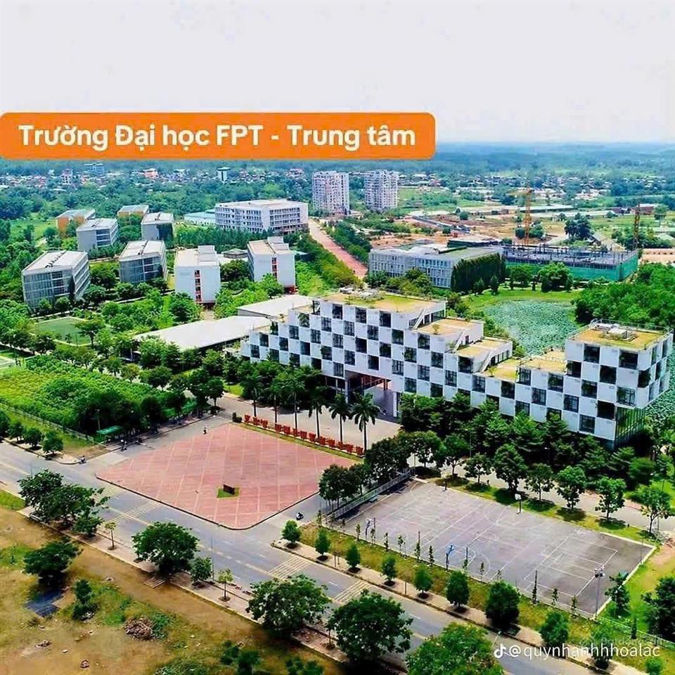 Bán đất nền hòa lạc vị trí đẹp gần cnc  fpt  đhqg