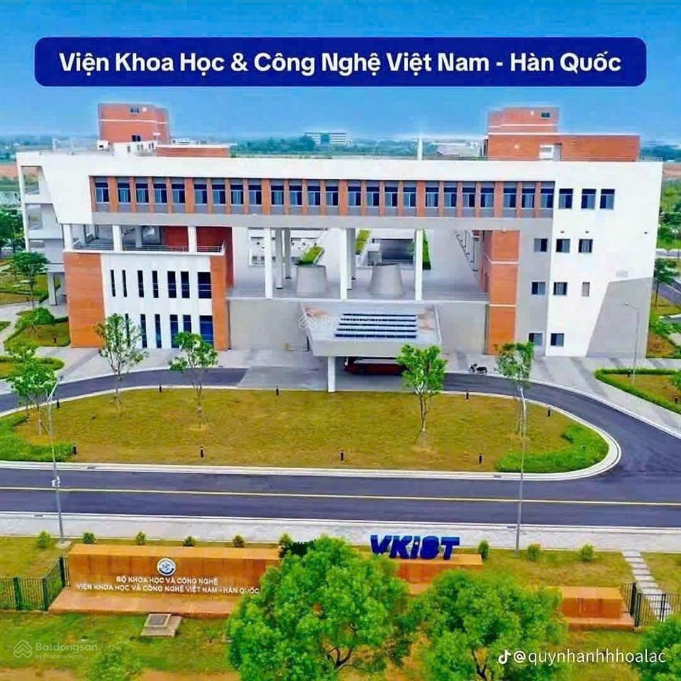 Bán đất nền hòa lạc vị trí đẹp gần cnc  fpt  đhqg