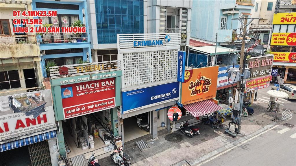 Bán nhà mt đoạn đẹp tô hiến thành p.15 q.10 dt 4,2x24m cn 76m2, hđt 60tr/tháng, giá 30 tỷ