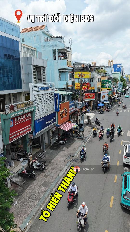 Bán nhà mt đoạn đẹp tô hiến thành p.15 q.10 dt 4,2x24m cn 76m2, hđt 60tr/tháng, giá 30 tỷ