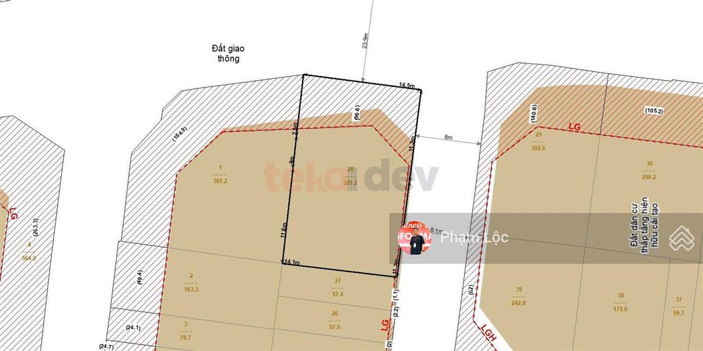 2mt siêu đẹp đường lữ gia p.15 q.11 cn330m2 kc 3 tầng ctxd hầm 6 tầng giá 80 tỷ