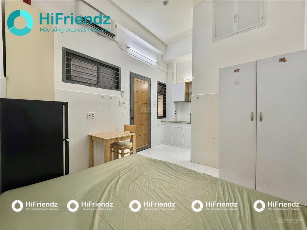 Cho thuê phòng trọ full nội thất  thang máy bảo vệ  gần hoàng hoa thám q. tb